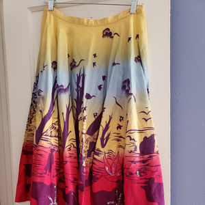 Colorful Sequin Mexican Pictoral Scene